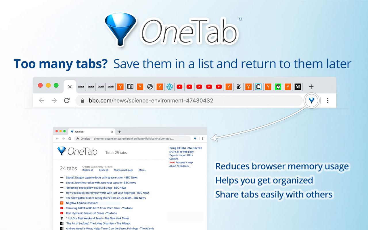 One tab per osint screenshot per il download